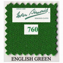 Kit tapis Simonis 760 7ft UK English Green