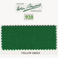Kit tapis Simonis 920 7ft UK Yellow Green