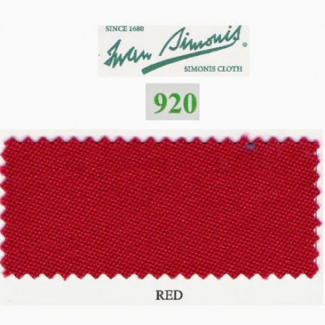 Kit tapis Simonis 920 7ft UK Red