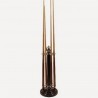 Porte-queues x6 Noir-Acier 69cm